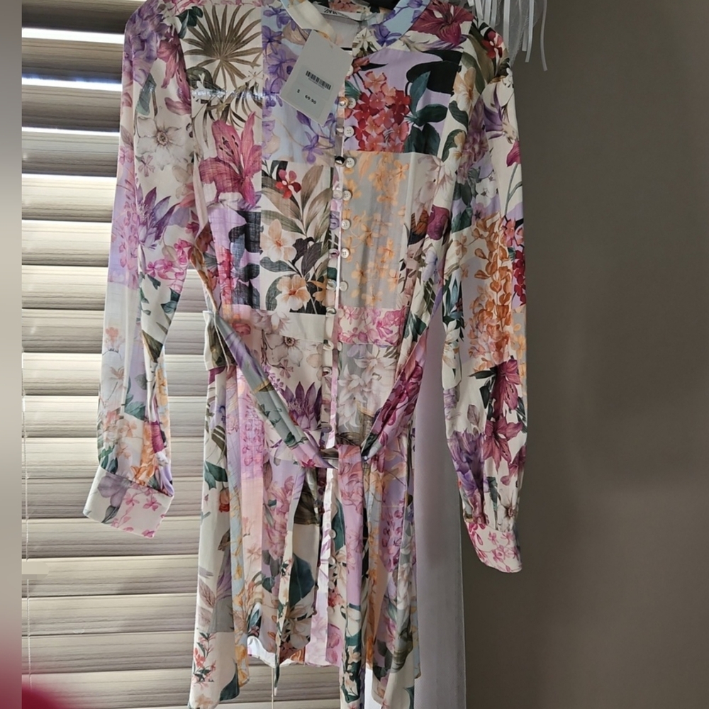 ZARA Floral Dress